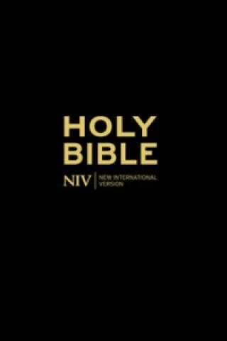 Carte NIV Thinline Black Hardback Bible New International Version