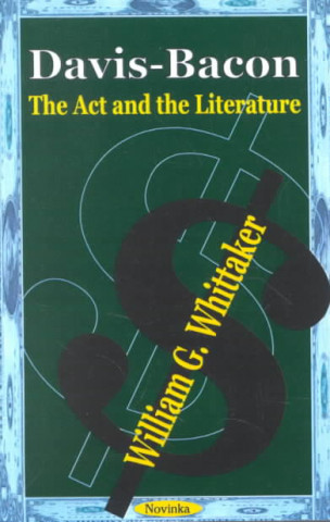 Book Davis-Bacon William G Whittaker