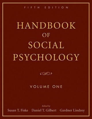 Carte Handbook of Social Psychology 5e V 1 Susan T Fiske