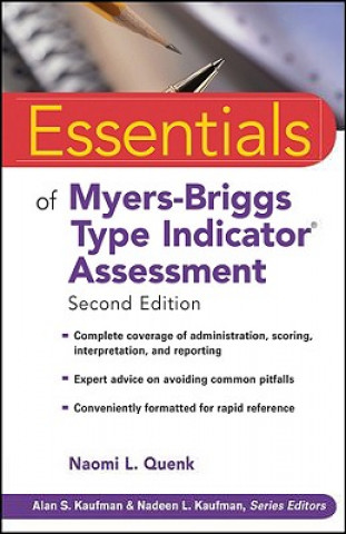 Buch Essentials of Myers-Briggs Type Indicator Assessment 2e Naomi L Quenk