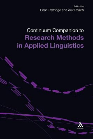 Kniha Continuum Companion to Research Methods in Applied Linguistics Brian Paltridge