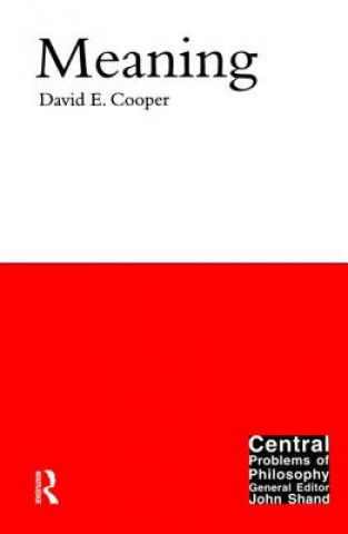 Book Meaning David E Cooper