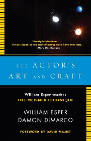 Könyv Actor's Art and Craft William Esper