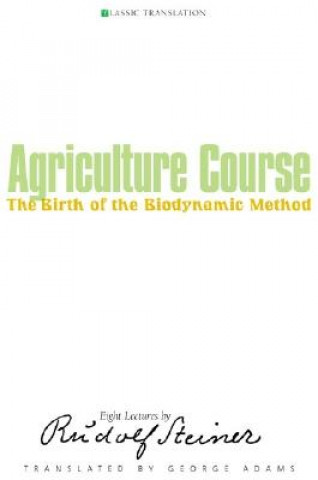 Książka Agriculture Course Rudolf Steiner