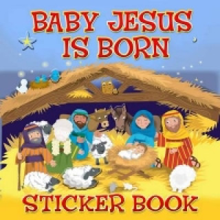 Kniha Baby Jesus is Born Sticker Book Amanda Enright