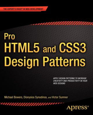 Kniha Pro HTML5 and CSS3 Design Patterns Michael Bowers