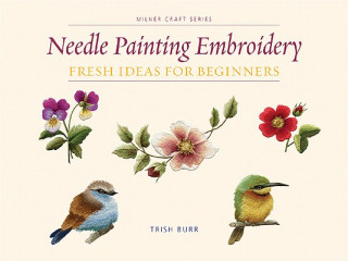 Book Needle Painting Embroidery Trish Burr
