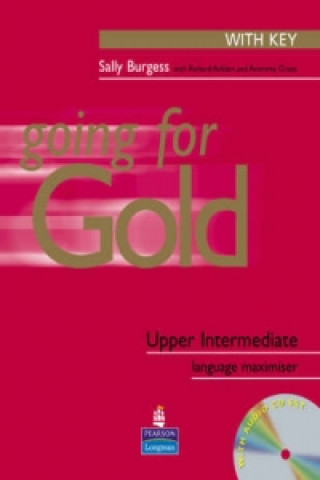 Книга Going for Gold Upper-Intermediate Language Maximiser with Key & CD Pack Sally Burgess