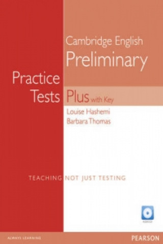Kniha PET Practice Tests Plus with Key NE and Audio CD Pack Louise Hashemi
