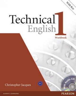 Книга TECHNICAL ENGLISH 1 WORKBOOK+CD Christopher Jacques