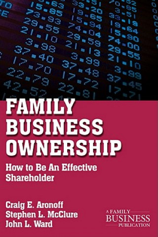 Kniha Family Business Ownership Craig Aronoff