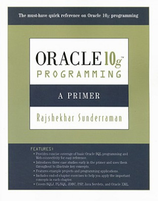 Book Oracle 10g Programming Rajshekhar Sunderraman