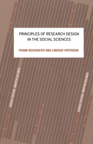 Książka Principles of Research Design in the Social Sciences Frank Bechhofer