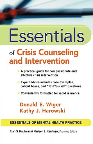 Kniha Essentials of Crisis Counseling and Intervention Wiger