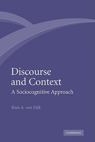 Knjiga Discourse and Context Teun A. Van Dijk