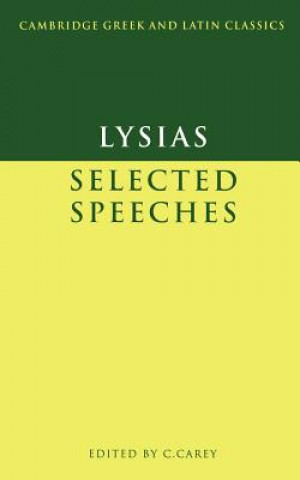 Knjiga Lysias: Selected Speeches C. Carey