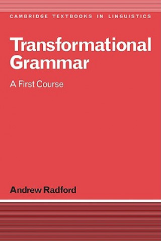 Buch Transformational Grammar Andrew Radford