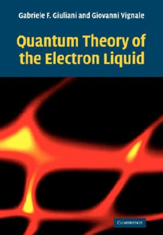 Knjiga Quantum Theory of the Electron Liquid Gabriele Giuliani