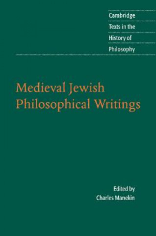 Book Medieval Jewish Philosophical Writings Charles Manekin