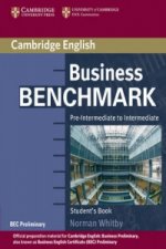 Könyv Business Benchmark Pre-Intermediate to Intermediate Student's Book BEC Preliminary Edition Norman Whitby