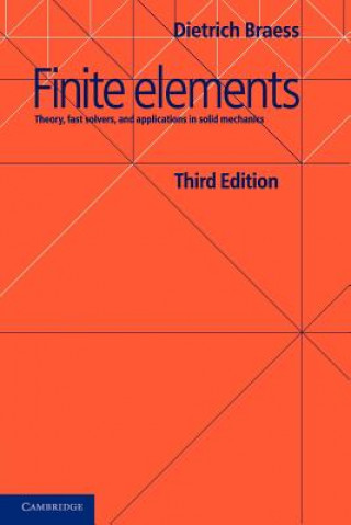 Kniha Finite Elements Dietrich Braess
