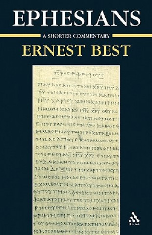 Kniha Ephesians Ernest Best