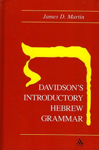 Kniha Davidson's Introductory Hebrew Grammar James D. Martin