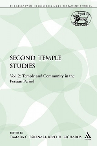 Knjiga Second Temple Studies Tamara C. Eskenazi