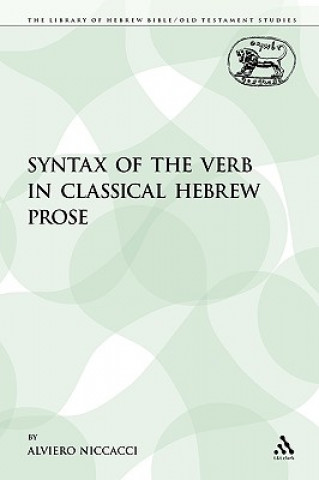 Book Syntax of the Verb in Classical Hebrew Prose Alviero Niccacci