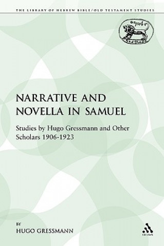 Książka Narrative and Novella in Samuel Hugo Gressmann