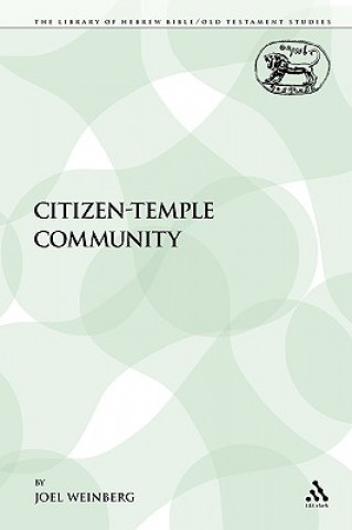 Książka Citizen-Temple Community Joel Weinberg