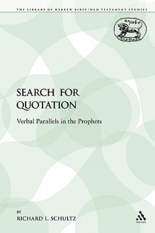 Kniha Search for Quotation Richard L. Schultz