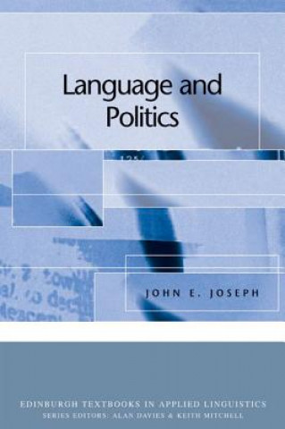 Książka Language and Politics John E Joseph