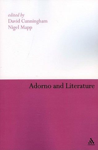 Carte Adorno and Literature David Cunningham