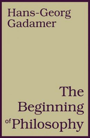 Carte Beginning of Philosophy Hans Gadamer