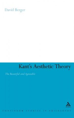 Книга Kant's Aesthetic Theory David Berger