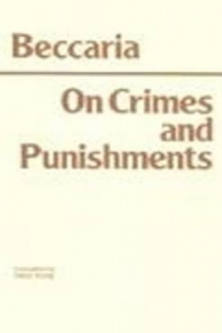 Kniha On Crimes and Punishments Cesare Beccaria