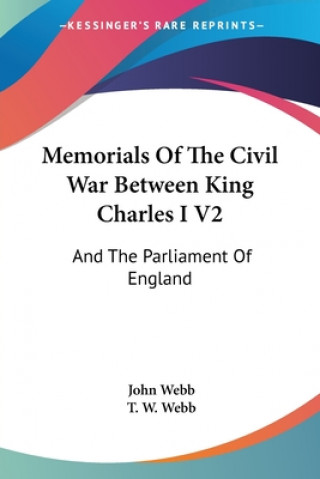 Carte Memorials of the Civil War Between King Charles I V2 John Webb