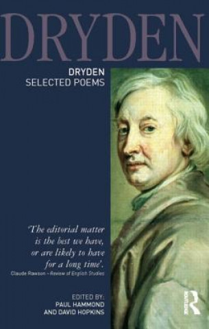 Könyv Dryden:Selected Poems Paul Hammond