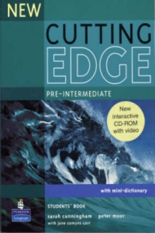 Könyv New Cutting Edge Pre-Intermediate Students Book and CD-Rom Pack Sarah Cunningham