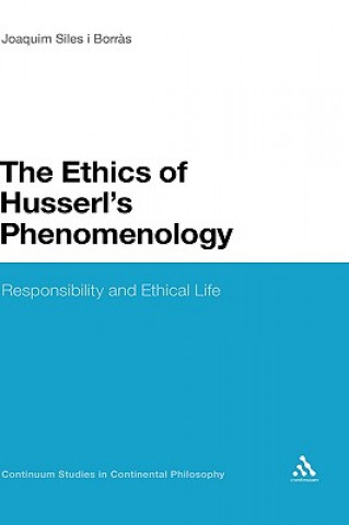 Kniha Ethics of Husserl's Phenomenology Joaquim Siles I. Borras