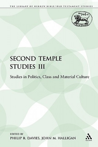 Knjiga Second Temple Studies III Philip R. Davies