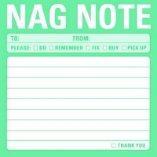 Knjiga Knock Knock Nag Note Sticky Notes 