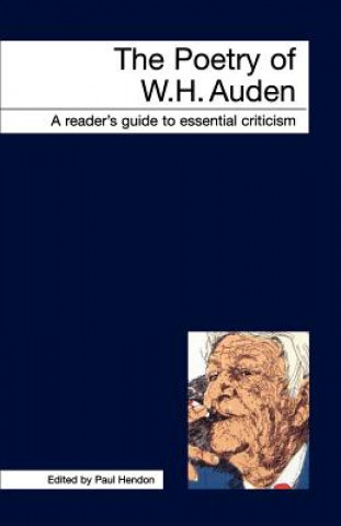 Kniha Poetry of W.H. Auden Paul Hendon