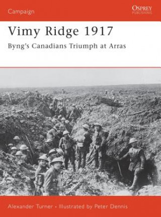 Carte Vimy Ridge, 1917 I A J Turner
