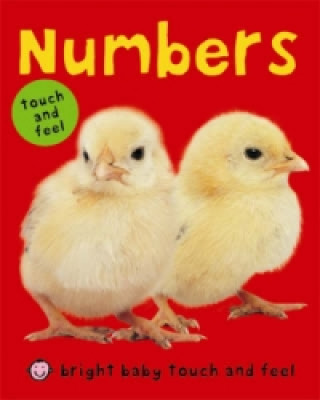 Книга Bright Baby Touch & Feel Numbers Roger Priddy