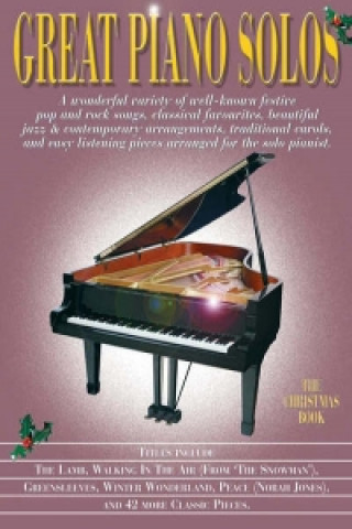 Könyv Great Piano Solos - the Christmas Book 