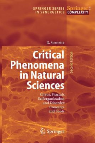 Livre Critical Phenomena in Natural Sciences Didier Sornette