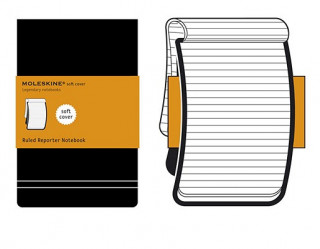 Naptár/Határidőnapló Moleskine Soft Cover Pocket Ruled Reporter Notebook Moleskine