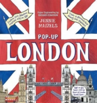 Книга Pop-up London Jennie Maizels